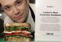     $ 148. 'The MacDonald Sandwich', is seen at Selfridges in London April 10, 2006.